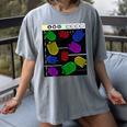 Nerdy Forms Nanotubes Chemistry Teacher Geek Women's Comfort Colors T-Shirt Gray