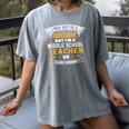 Not Superhero But Middle School Teacher For Men Women Women's Comfort Colors T-Shirt Gray Not Superhero But Middle School Teacher For Men Women Women's Comfort Colors T-Shirt Gray