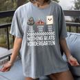 Nothing Beats Kindergarten Back To School Kids Teacher Women's Comfort Colors T-Shirt Gray Nothing Beats Kindergarten Back To School Kids Teacher Women's Comfort Colors T-Shirt Gray