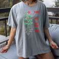 Parts Of a Plant Science For Teachers Kids And Students Women's Comfort Colors T-Shirt Gray