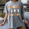 Pas De Boo-Rée Ghost Ballet Dancer Halloween Dance Teacher Women's Comfort Colors T-Shirt Gray