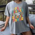 PE Gym School Coach PE Teacher What's Your Superhero Power Women's Comfort Colors T-Shirt Gray PE Gym School Coach PE Teacher What's Your Superhero Power Women's Comfort Colors T-Shirt Gray