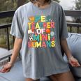 PE Teacher Back To School Physical Education Gym Teachers Women's Comfort Colors T-Shirt Gray PE Teacher Back To School Physical Education Gym Teachers Women's Comfort Colors T-Shirt Gray