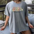 PE Teacher Back To School Physical Education Teacher Women's Comfort Colors T-Shirt Gray PE Teacher Back To School Physical Education Teacher Women's Comfort Colors T-Shirt Gray