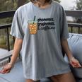 Phonemes Graphemes And Caffeine Coffee Teacher Appreciation Women's Comfort Colors T-Shirt Gray Phonemes Graphemes And Caffeine Coffee Teacher Appreciation Women's Comfort Colors T-Shirt Gray