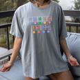 Phonics Reading Teacher Science Of Reading Literacy Coach Women's Comfort Colors T-Shirt Gray