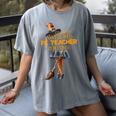 Physical Education Teacher Halloween Costume Witchy Teacher For Men Women Women's Comfort Colors T-Shirt Gray