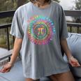 Pi Day Math Teacher Tie Dye Spiral Pi 314 Pi Day Women's Comfort Colors T-Shirt Gray Pi Day Math Teacher Tie Dye Spiral Pi 314 Pi Day Women's Comfort Colors T-Shirt Gray