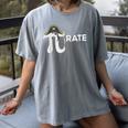 Pirate Pi Math Pie Halloween Costume Teacher Men Women Women's Comfort Colors T-Shirt Gray Pirate Pi Math Pie Halloween Costume Teacher Men Women Women's Comfort Colors T-Shirt Gray
