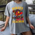 Pirate Pre-K Teacher Preschool Halloween Women's Comfort Colors T-Shirt Gray Pirate Pre-K Teacher Preschool Halloween Women's Comfort Colors T-Shirt Gray