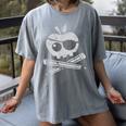Pirate Teacher Women's Comfort Colors T-Shirt Gray Pirate Teacher Women's Comfort Colors T-Shirt Gray