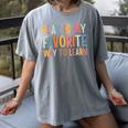Play Is My Favorite Way To Learn Special Education Teacher Women's Comfort Colors T-Shirt Gray Play Is My Favorite Way To Learn Special Education Teacher Women's Comfort Colors T-Shirt Gray