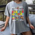 Play Is Learning Kindergarten Preschool Teacher Appreciation Women's Comfort Colors T-Shirt Gray Play Is Learning Kindergarten Preschool Teacher Appreciation Women's Comfort Colors T-Shirt Gray