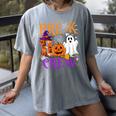Pre-K Boo Crew Teacher Student Halloween Costume Women's Comfort Colors T-Shirt Gray Pre-K Boo Crew Teacher Student Halloween Costume Women's Comfort Colors T-Shirt Gray
