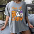 Pre K Boo Crew Teacher Student Halloween Pre Kindergarten Women's Comfort Colors T-Shirt Gray