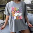 Pre-K Boo Crew Pre-K Teacher Student Kids Halloween Women's Comfort Colors T-Shirt Gray Pre-K Boo Crew Pre-K Teacher Student Kids Halloween Women's Comfort Colors T-Shirt Gray