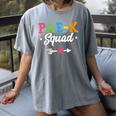 Pre-K Squad Teacher Student Kids Preschool Back To School Women's Comfort Colors T-Shirt Gray Pre-K Squad Teacher Student Kids Preschool Back To School Women's Comfort Colors T-Shirt Gray