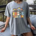 Pre-k Teacher Appreciation Teaching Wildflowers Women's Comfort Colors T-Shirt Gray Pre-k Teacher Appreciation Teaching Wildflowers Women's Comfort Colors T-Shirt Gray