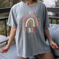 Pre K Vibes Back To School Student Teacher Women's Comfort Colors T-Shirt Gray