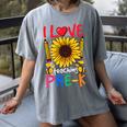 Pre School Teacher Pre-K Teacher Women's Comfort Colors T-Shirt Gray Pre School Teacher Pre-K Teacher Women's Comfort Colors T-Shirt Gray