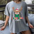Preschool Crew Xmas Reindeer Teacher Student Christmas Women's Comfort Colors T-Shirt Gray Preschool Crew Xmas Reindeer Teacher Student Christmas Women's Comfort Colors T-Shirt Gray