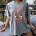Preschool Pre-K Is My Jam Strawberry Girl Teacher Kids Women's Comfort Colors T-Shirt Gray Preschool Pre-K Is My Jam Strawberry Girl Teacher Kids Women's Comfort Colors T-Shirt Gray