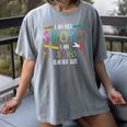 Preschool Teacher Short Pre-K Teacher Women's Comfort Colors T-Shirt Gray