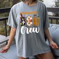 Principal Boo Crew Ghost Halloween Teachers School Matching Women's Comfort Colors T-Shirt Gray