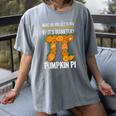 Pumpkin Pi Math Teacher Halloween Geometry Women's Comfort Colors T-Shirt Gray Pumpkin Pi Math Teacher Halloween Geometry Women's Comfort Colors T-Shirt Gray