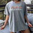 Rainbow Parents As Teachers Early Childhood Educator PAT Women's Comfort Colors T-Shirt Gray Rainbow Parents As Teachers Early Childhood Educator PAT Women's Comfort Colors T-Shirt Gray