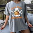 Read More Books Halloween Retro Pumpkin Reading Fall Teacher Women's Comfort Colors T-Shirt Gray Read More Books Halloween Retro Pumpkin Reading Fall Teacher Women's Comfort Colors T-Shirt Gray