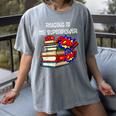 Reading Is My Super Power Superhero Best English Teacher Women's Comfort Colors T-Shirt Gray Reading Is My Super Power Superhero Best English Teacher Women's Comfort Colors T-Shirt Gray