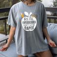 Real Superheroes Wear No Capes Teacher Design Teach Women's Comfort Colors T-Shirt Gray Real Superheroes Wear No Capes Teacher Design Teach Women's Comfort Colors T-Shirt Gray