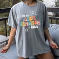 Retro Boho Math Science Professor In My STEM Teacher Era Women's Comfort Colors T-Shirt Gray