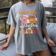 Retro Fall In Love With Learning Pumpkin Autumn Teacher Women's Comfort Colors T-Shirt Gray