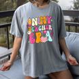 Retro Groovy In My Teaching Era Best Teacher Appreciation Women's Comfort Colors T-Shirt Gray Retro Groovy In My Teaching Era Best Teacher Appreciation Women's Comfort Colors T-Shirt Gray