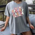 Retro Halloween This Is My Spooky School Teacher Costume Women's Comfort Colors T-Shirt Gray Retro Halloween This Is My Spooky School Teacher Costume Women's Comfort Colors T-Shirt Gray