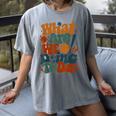 Retro PE Teacher What Are We Doing Today School Coach Women Women's Comfort Colors T-Shirt Gray