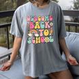 Retro Welcome Back To School Teacher Appreciation Boys Girls Women's Comfort Colors T-Shirt Gray Retro Welcome Back To School Teacher Appreciation Boys Girls Women's Comfort Colors T-Shirt Gray