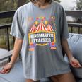 Ringmaster Teacher Circus Party Ringmaster Carnival Women's Comfort Colors T-Shirt Gray Ringmaster Teacher Circus Party Ringmaster Carnival Women's Comfort Colors T-Shirt Gray
