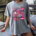 Rock The Test Testing Day Don't Stress Do Your Best Teacher For Men Women Girls Kids Women's Comfort Colors T-Shirt Gray