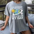 Rotation Of Earth Science Teacher Earth Day Men Women Women's Comfort Colors T-Shirt Gray Rotation Of Earth Science Teacher Earth Day Men Women Women's Comfort Colors T-Shirt Gray