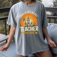 This Is My Scary Teacher Costume Halloween Women's Comfort Colors T-Shirt Gray