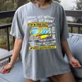 School Bus Driver Life Last Day Of School Teacher Kids Women's Comfort Colors T-Shirt Gray