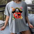 School International Talk Like A Pirate Day Pirate Teacher Women's Comfort Colors T-Shirt Gray School International Talk Like A Pirate Day Pirate Teacher Women's Comfort Colors T-Shirt Gray