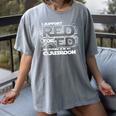 Science Fiction Future Teachers Union Protest RedforEd Shirt Men Women Kids Women's Comfort Colors T-Shirt Gray Science Fiction Future Teachers Union Protest RedforEd Shirt Men Women Kids Women's Comfort Colors T-Shirt Gray