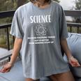 Science Because Figuring Things Out Is Better Teacher Women's Comfort Colors T-Shirt Gray Science Because Figuring Things Out Is Better Teacher Women's Comfort Colors T-Shirt Gray