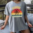 Science Like Magic But Real Science Teacher Graphics Geek Women's Comfort Colors T-Shirt Gray