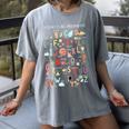 Science Teacher Alphabet Science Is All Around Us Teacher Women's Comfort Colors T-Shirt Gray