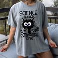 Science Teacher Appreciation Merch -Adults -Youth Grey Classic Fit Modern Science Theme Cartoon Women's Comfort Colors T-Shirt Gray Science Teacher Appreciation Merch -Adults -Youth Grey Classic Fit Modern Science Theme Cartoon Women's Comfort Colors T-Shirt Gray